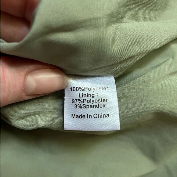 TUCKERNUCK sage green Tartan plaid Celia dress size XS preppy classy modern EUC - Picture 11 of 16